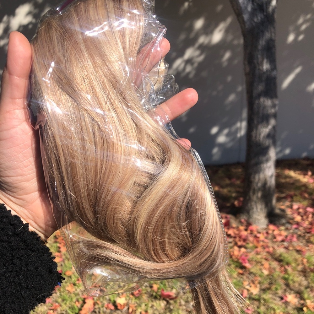 halo hair extensions by hidden crown “18 layered.